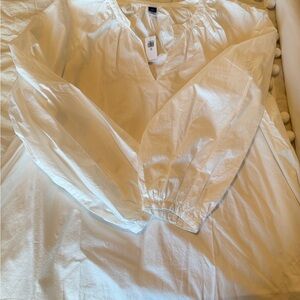 Old Navy Women's White Tunic Top